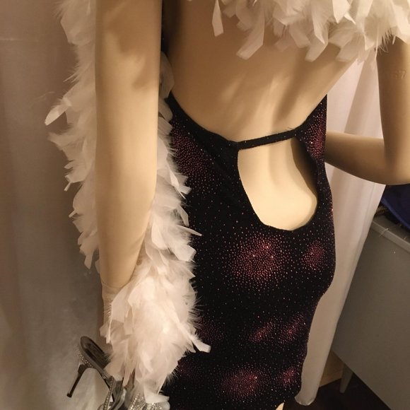 RARE gorgeous pixie dress covered in sapphire pink glitter! - Picture 10 of 16